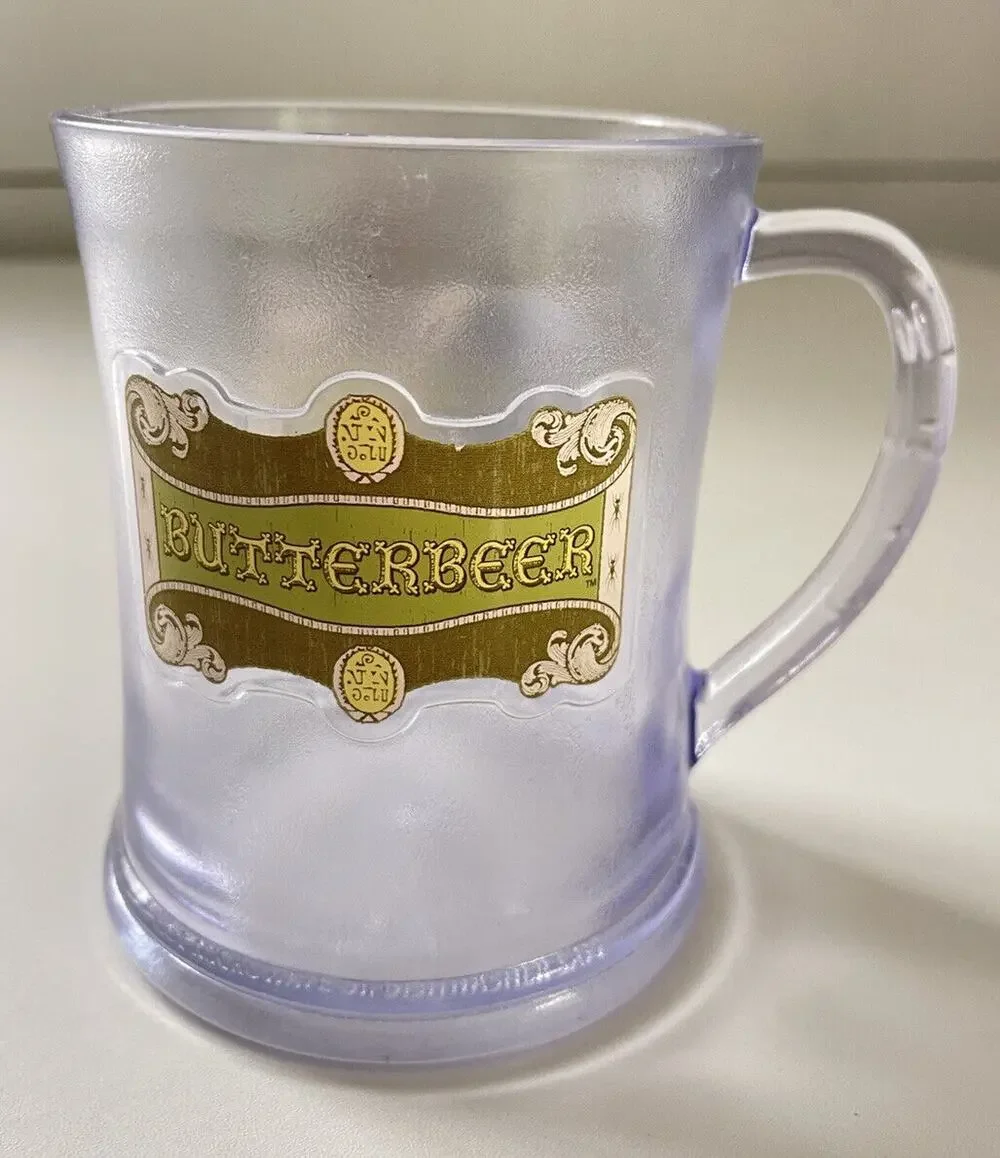 The Wizarding World of Harry Potter Universal Studios Plastic Butterbeer Mug